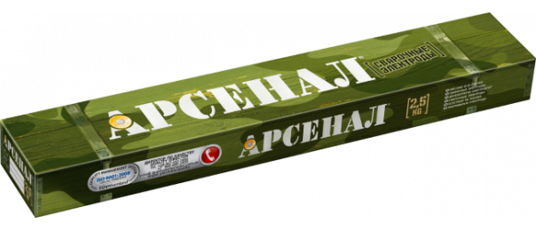 Электроды сварочные Арсенал МР-3, ф 3 мм (уп-2,5 кг) купить с доставкой в Емельяновке