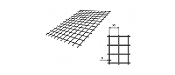 Сетка сварная (дорожная) 50х50х3мм 1х2м купить с доставкой в Емельяновке